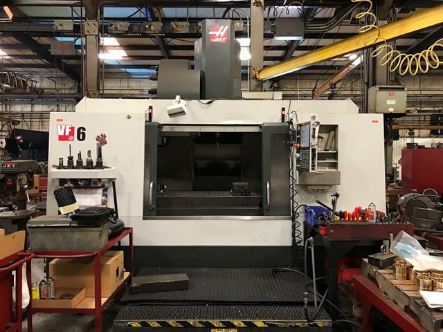 Haas VF-6/50, Machine ID: 6891